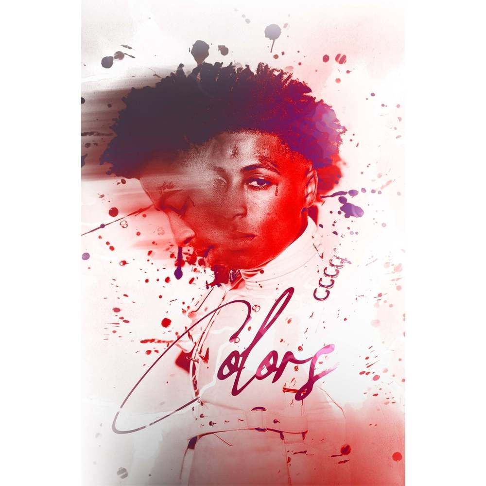 NBA Young Boy 'Colors' Poster